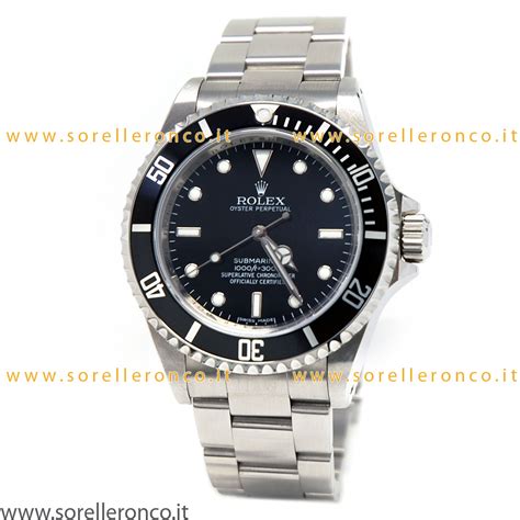 rolex submariner usato no data ref 14060m|rolex 14060m production years.